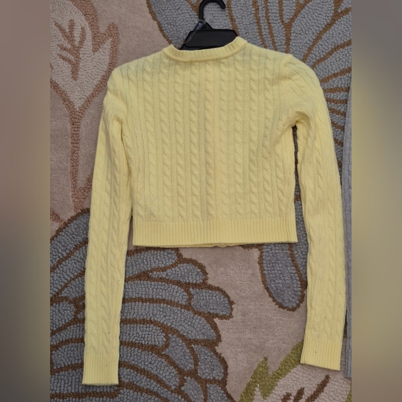 NEW Lot Of 2 No Boundaries Cable Knit Front Button Cardigans, XS Or Small - Picture 4 of 11